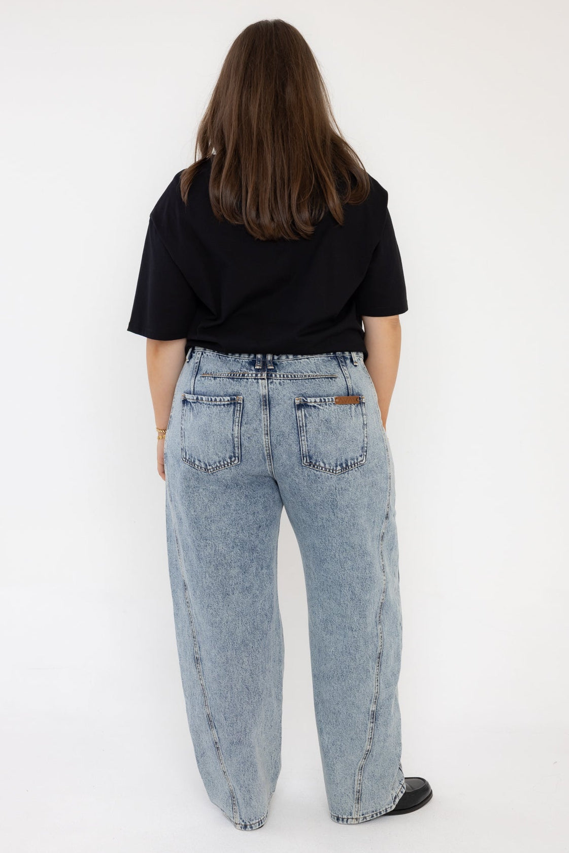SALTY Jeans Acid Wash Denim