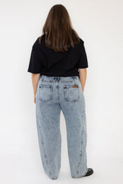 SALTY Jeans Acid Wash Denim