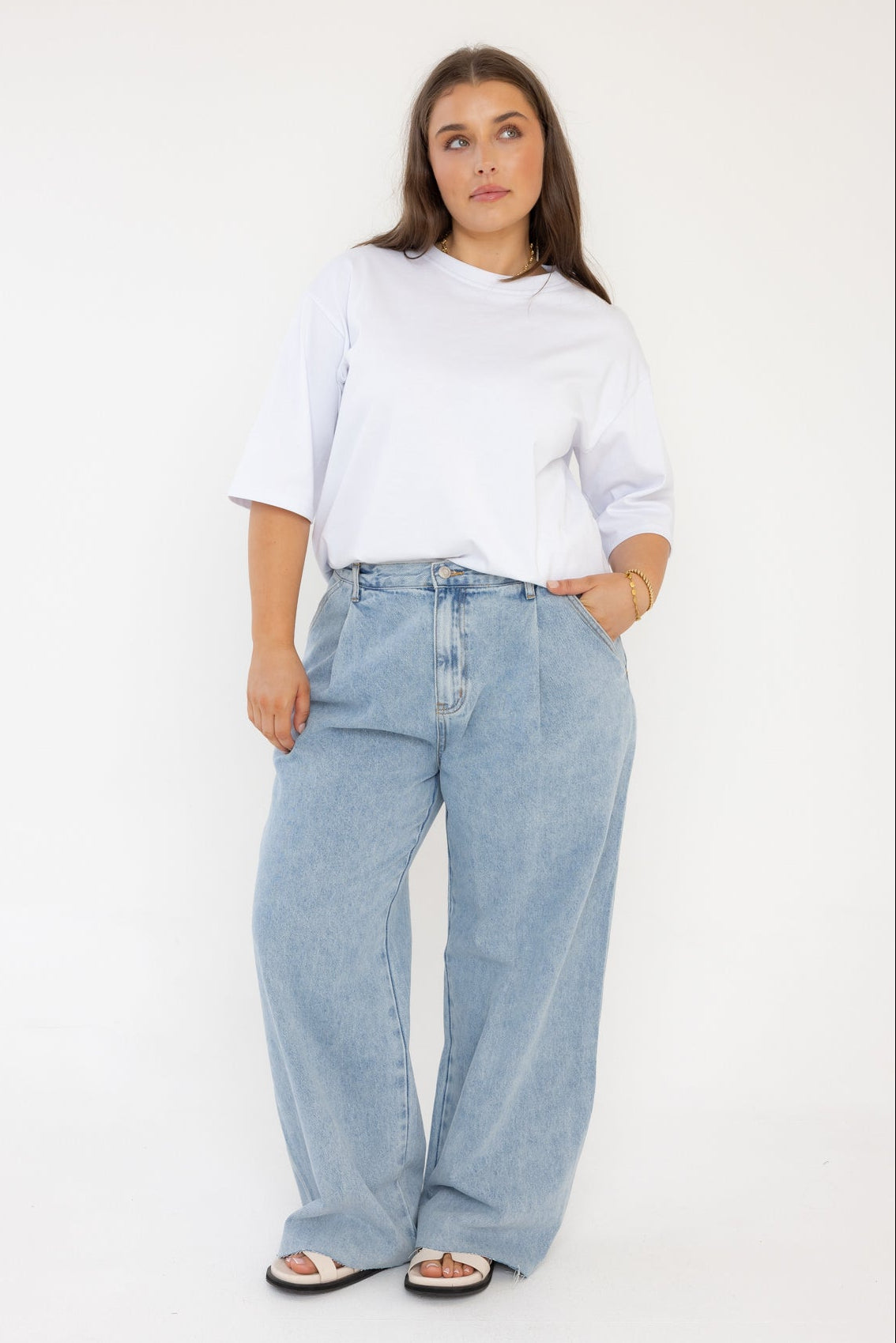 ALESSIA Jeans Light Blue Denim
