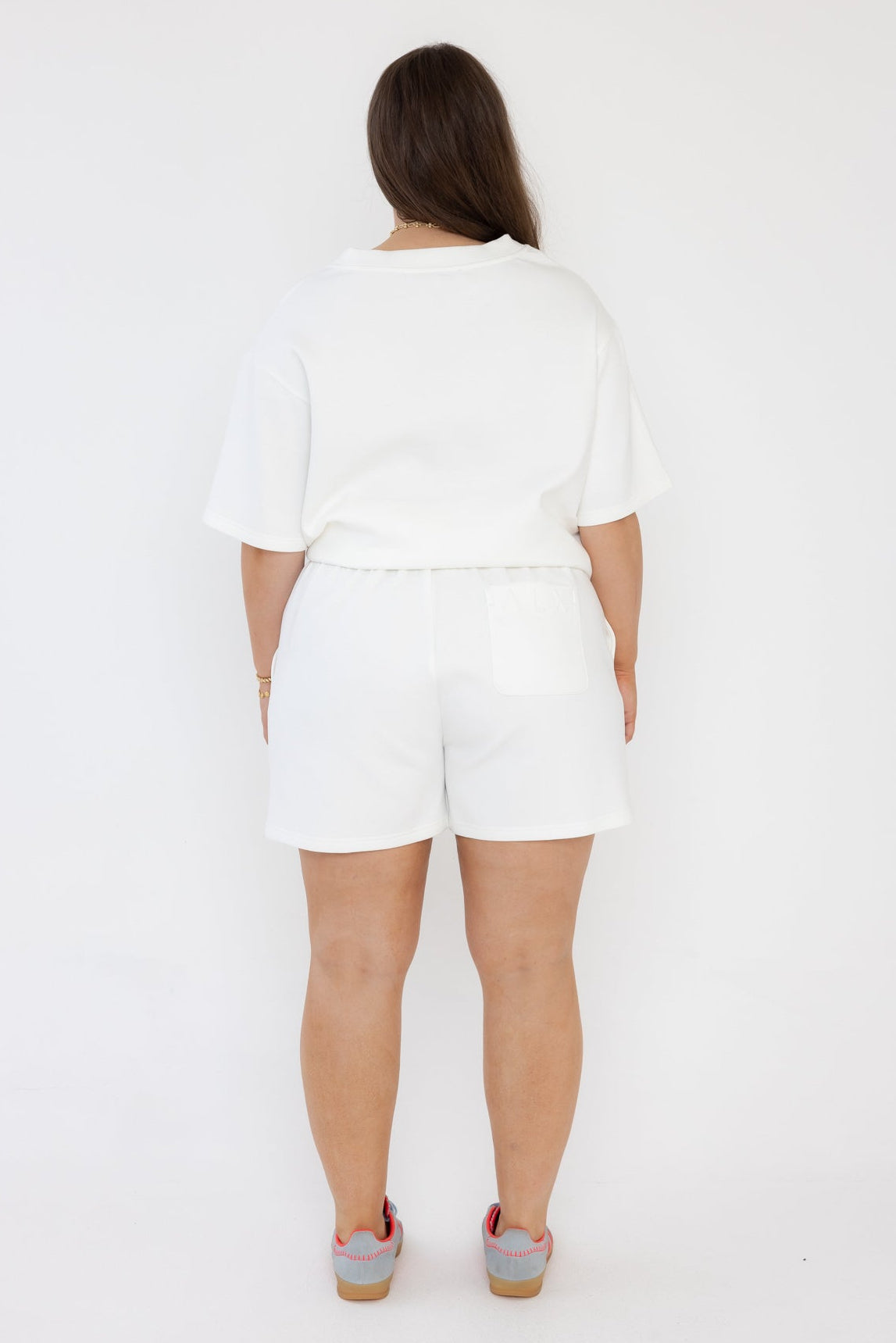 NODE Shorts White