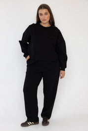 EMBY Long Sleeve Top Black