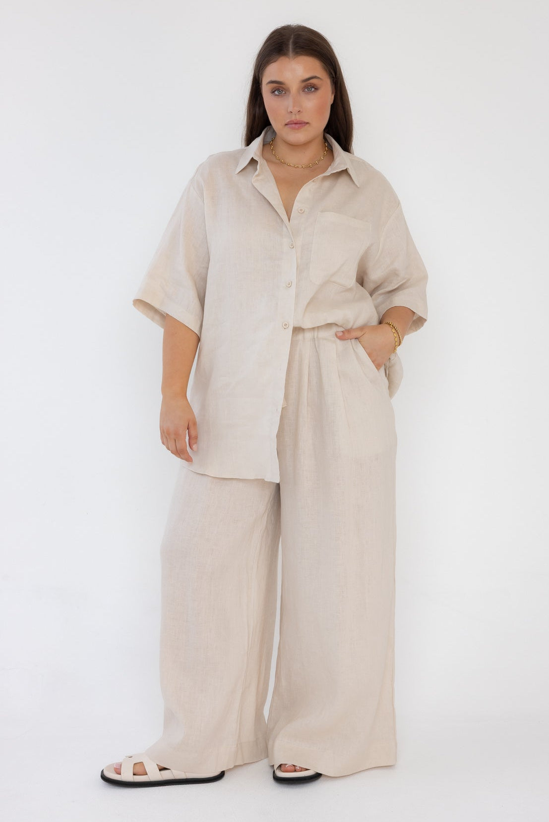 ROGUE Shirt Linen Stone