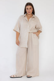 ROGUE Shirt Linen Stone