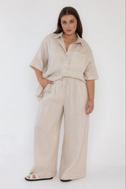 TERI Pants Stone