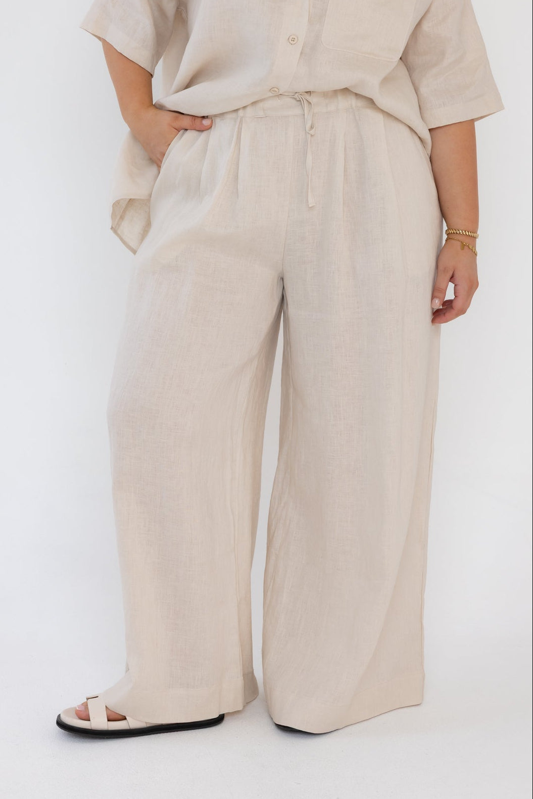 TERI Pants Stone