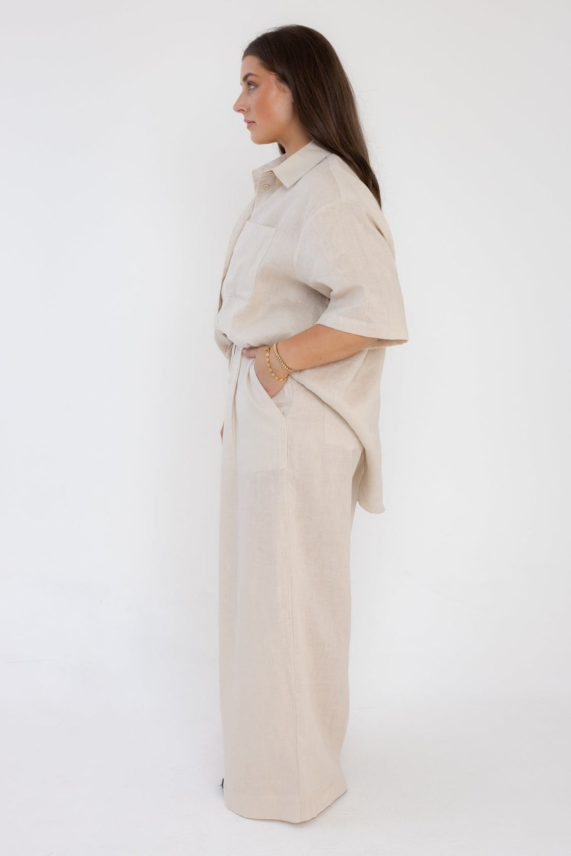 ROGUE Shirt Linen Stone