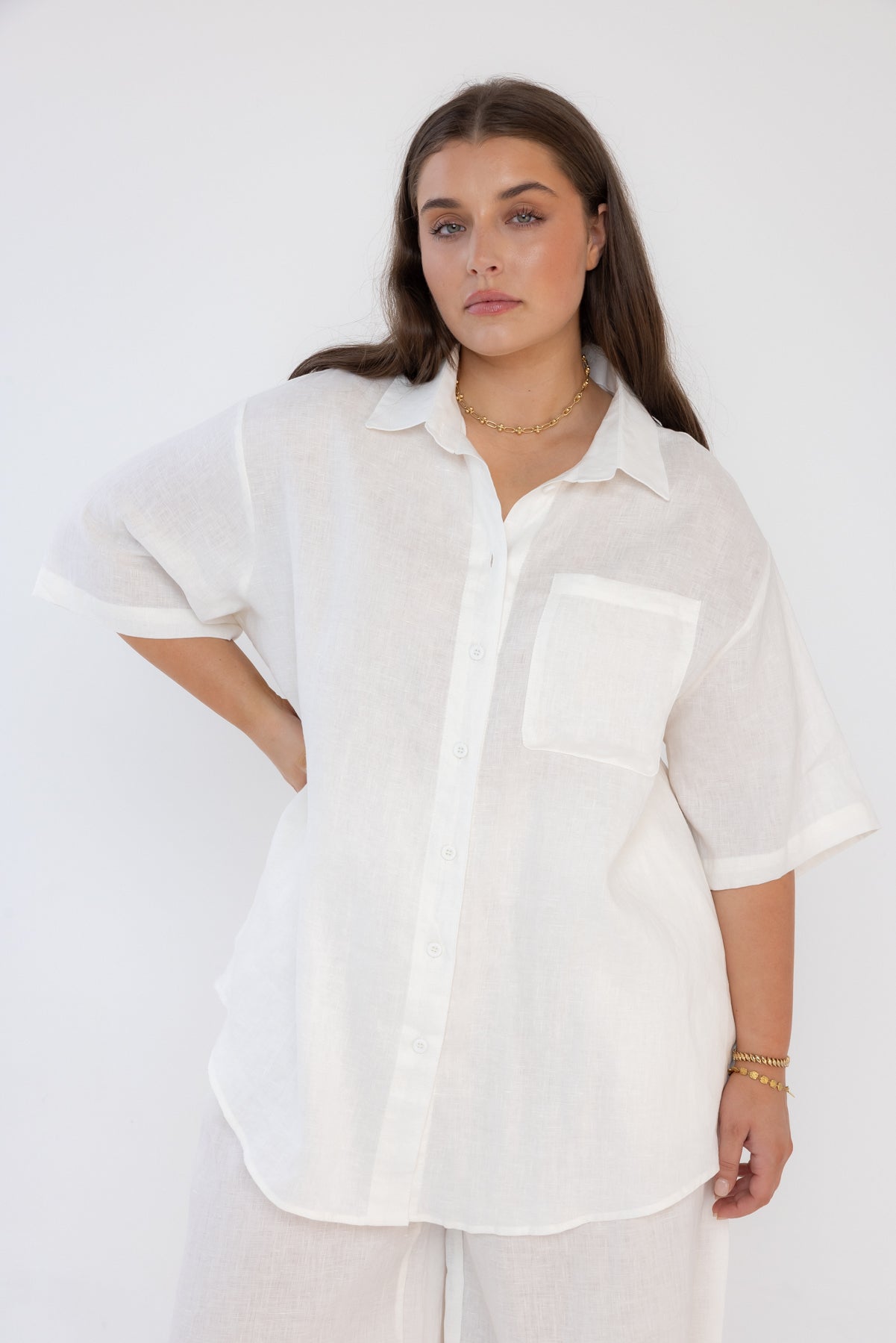 ROGUE Shirt Linen White