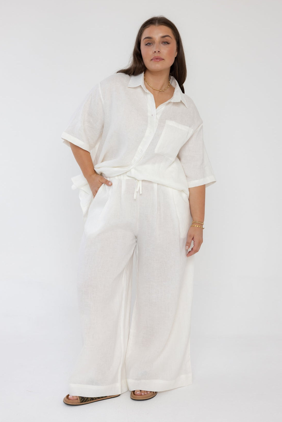 TERI Pants White
