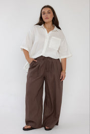 TERI Pants Chocolate