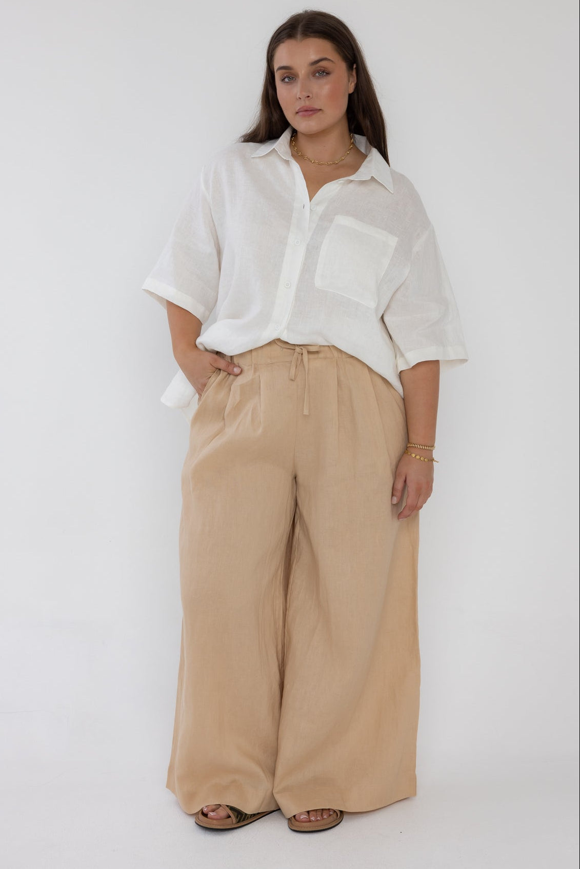 TERI Pants Beige