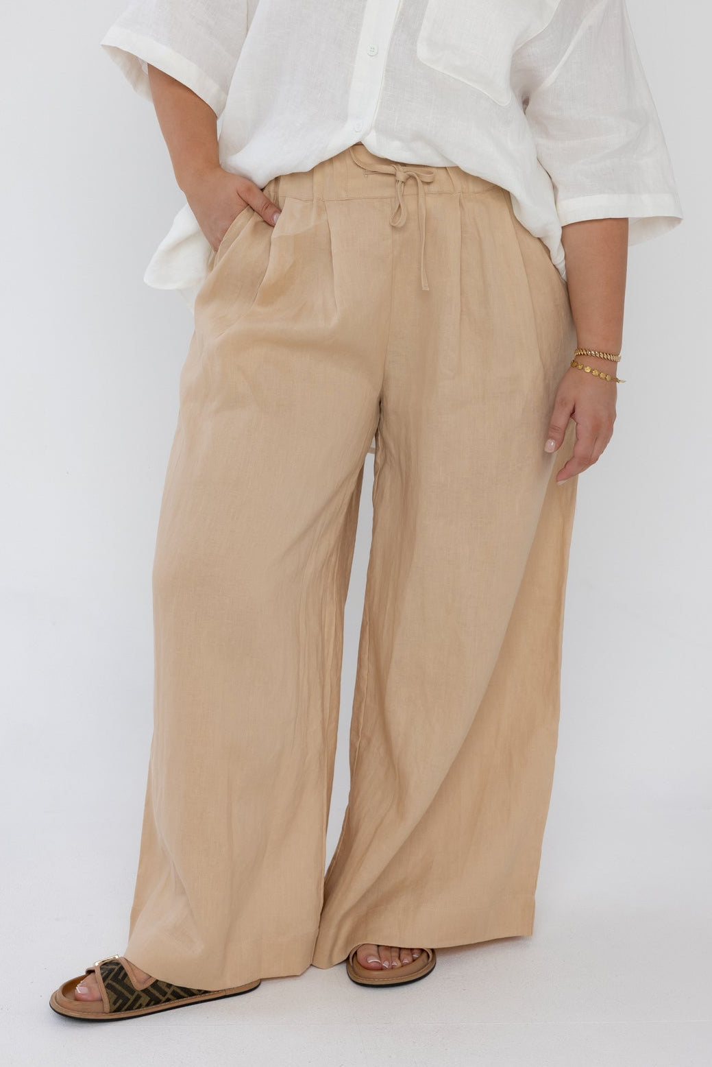 TERI Pants Beige