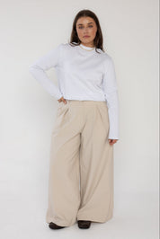 RUBY Long Sleeve Top White