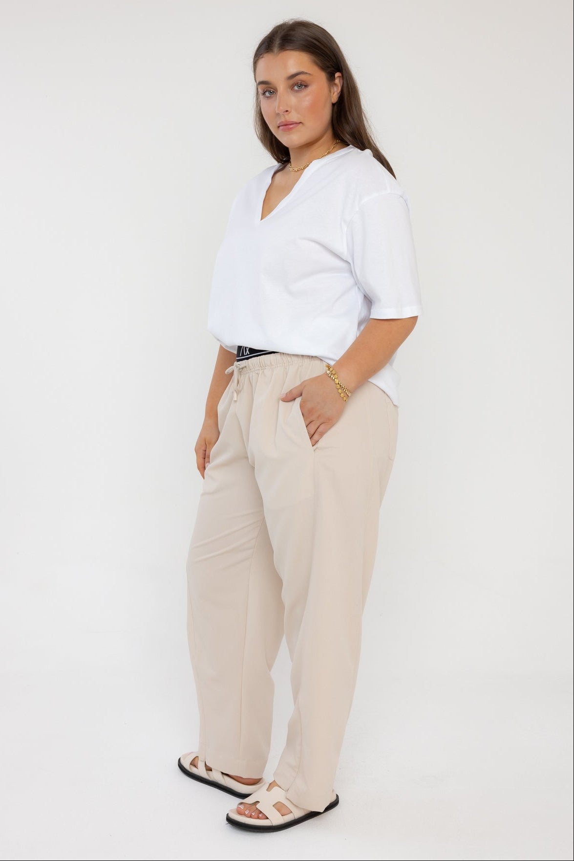 NOIR Pants Stone