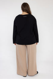 NIX V Long Sleeve Top Black