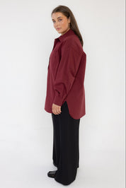 UNA Shirt Burgundy