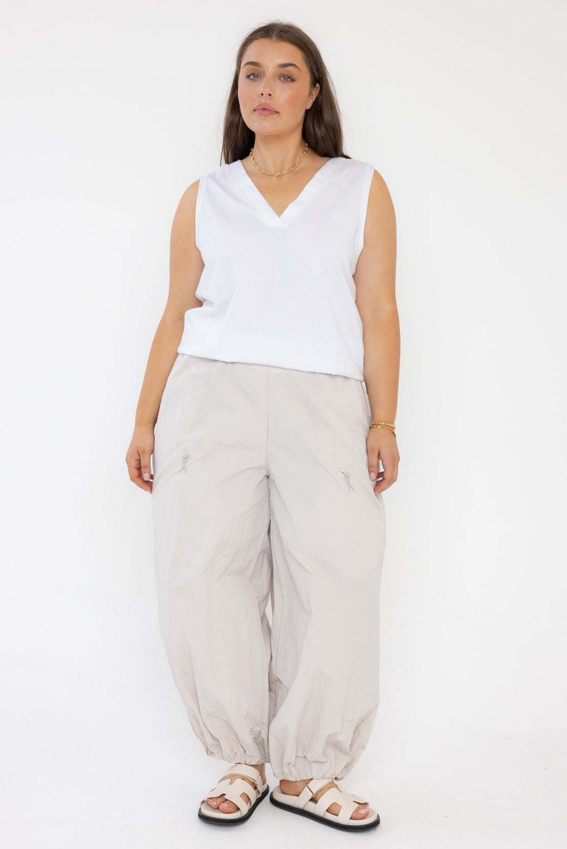 SIMBA V-Neck White