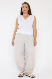 SIMBA V-Neck White