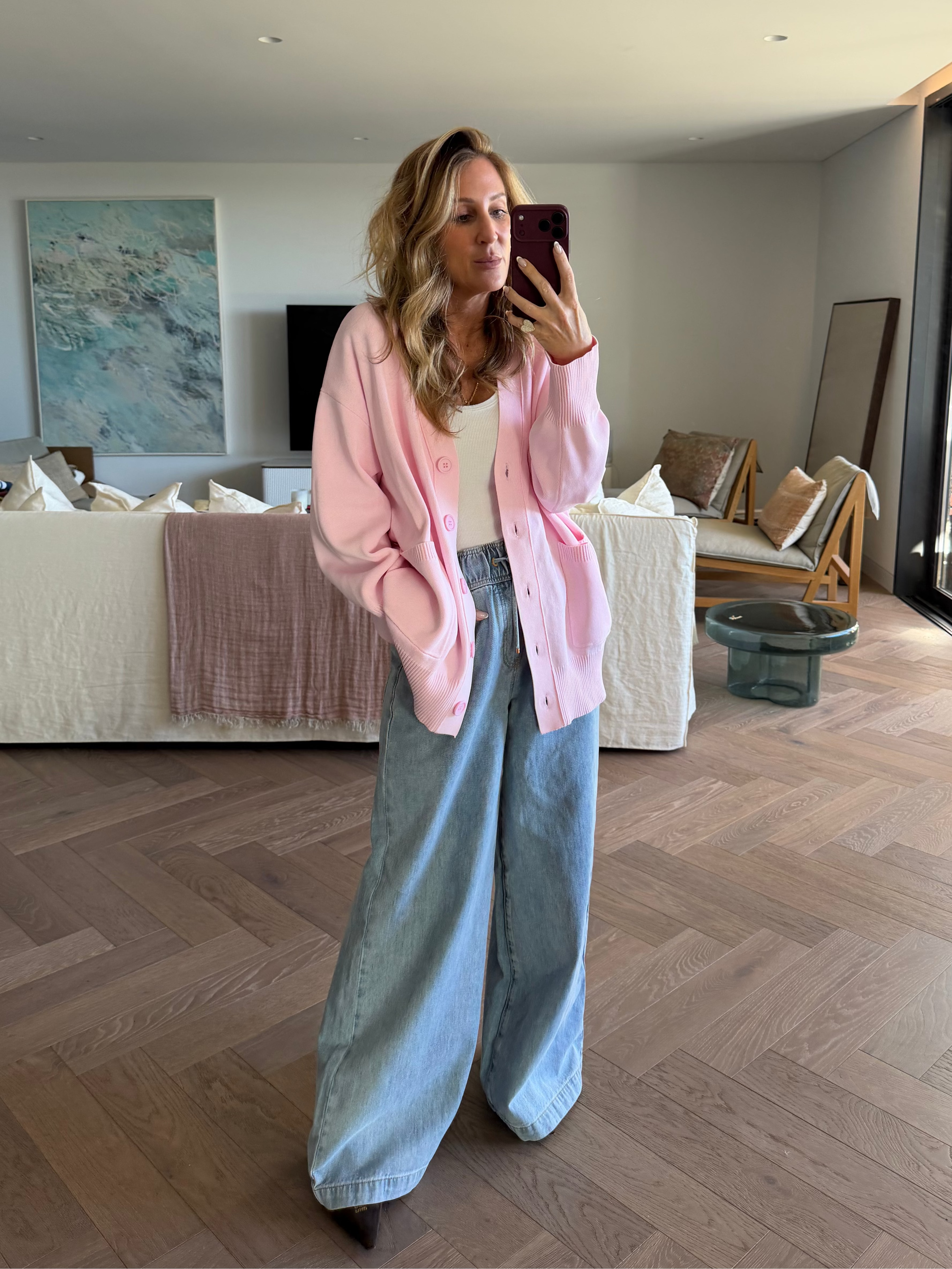 AMAIS Cardigan Light Pink