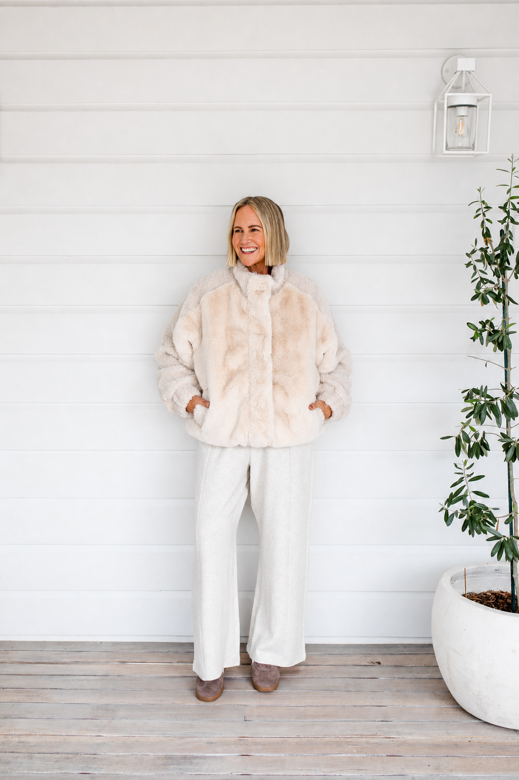 CONRAD Jacket Sand