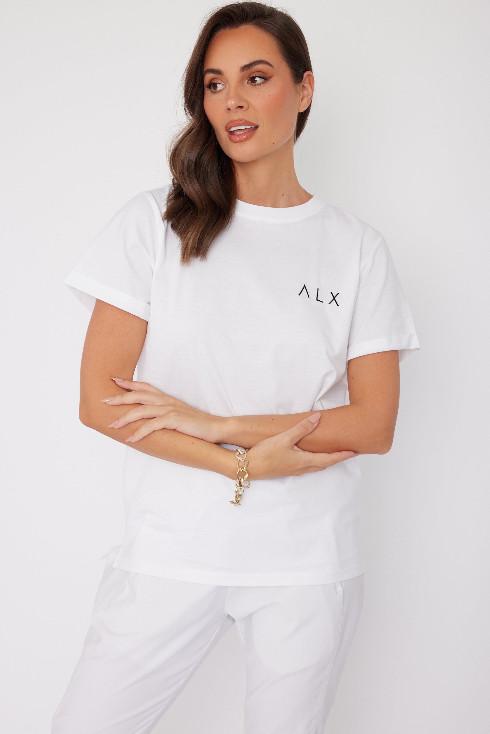 ALX Crew T-Shirt White