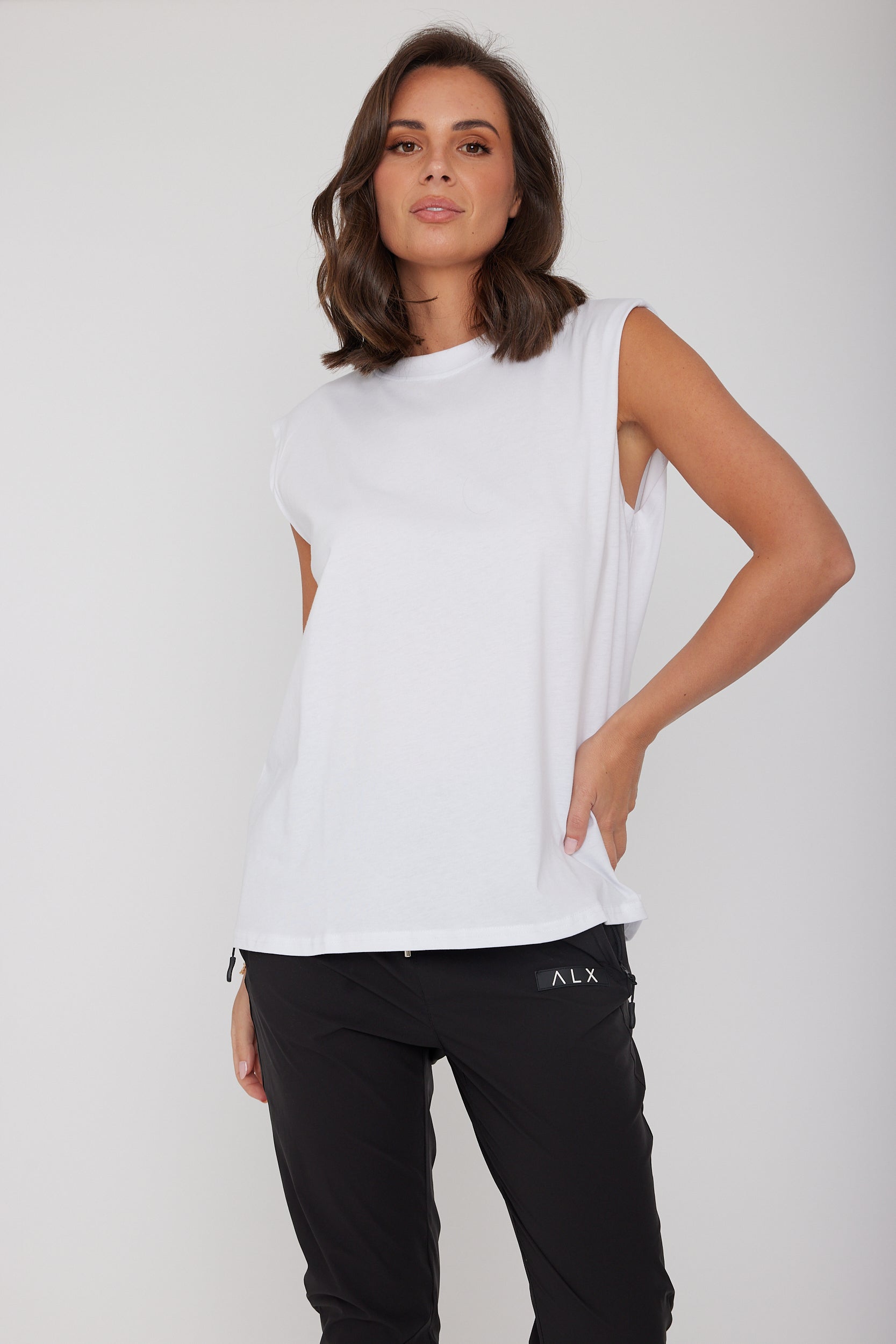 SIMBA Tank White – A L E X A N D R A