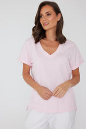 ALX V-Neck Pink