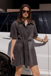 MILANO Dress Black Denim
