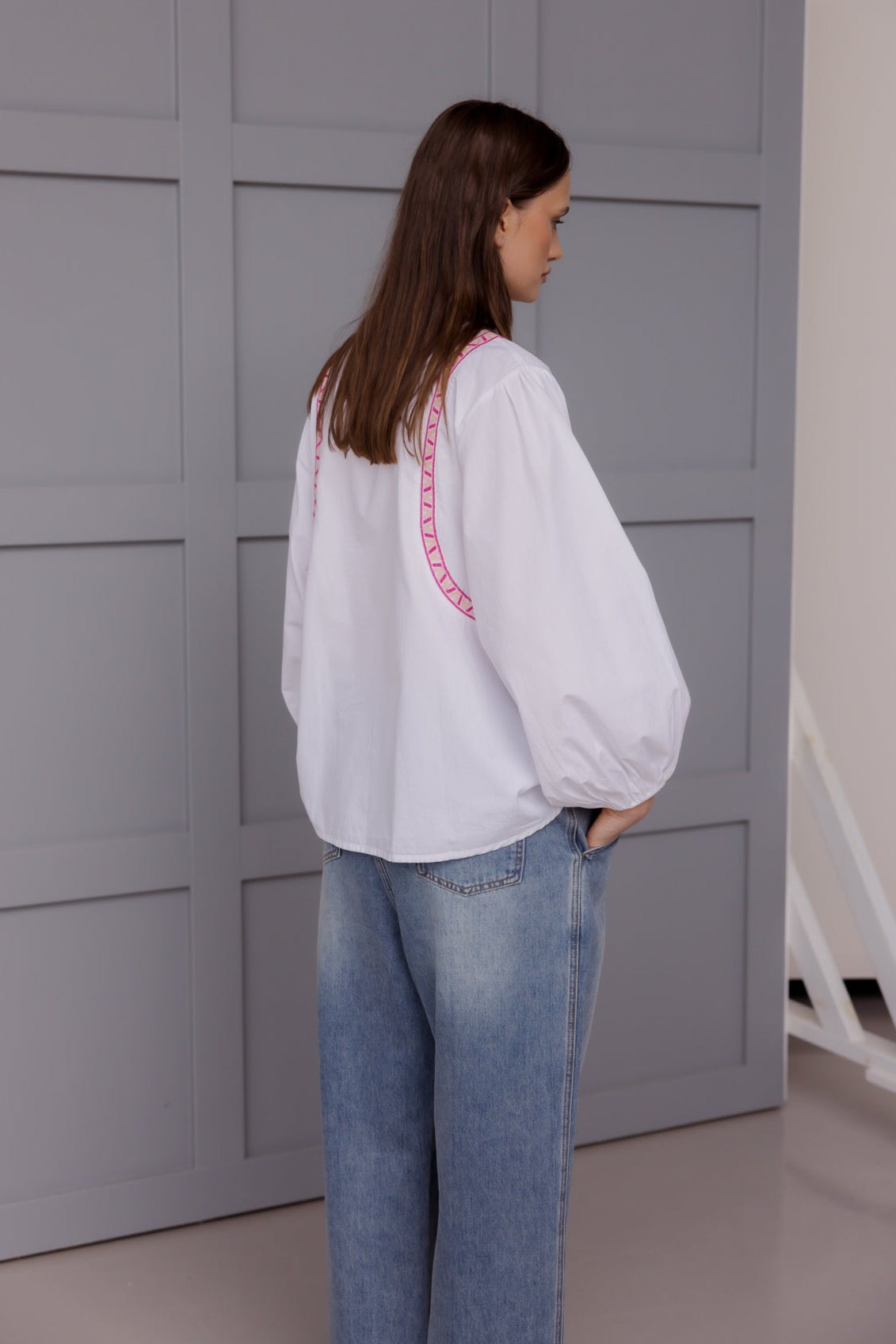 SILAS Blouse White