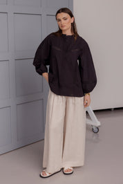 EVERETT Blouse Black
