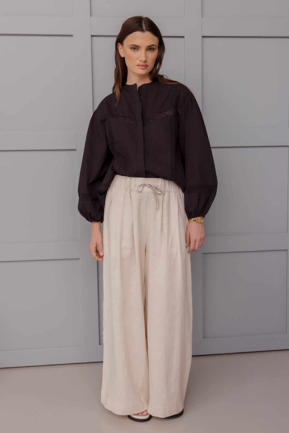 TERI Pants Stone