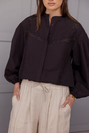 EVERETT Blouse Black
