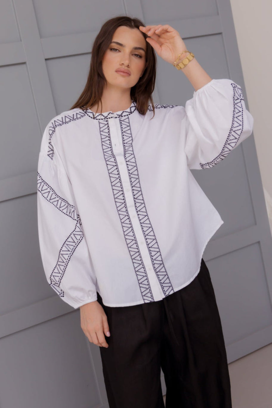 DYLAN Blouse White
