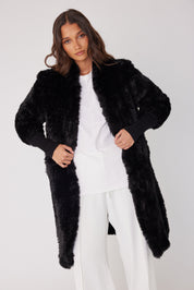 SUTTI Faux Jacket Black