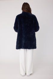 SUTTI Faux Jacket Navy