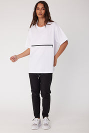 ZIPPER T-Shirt White