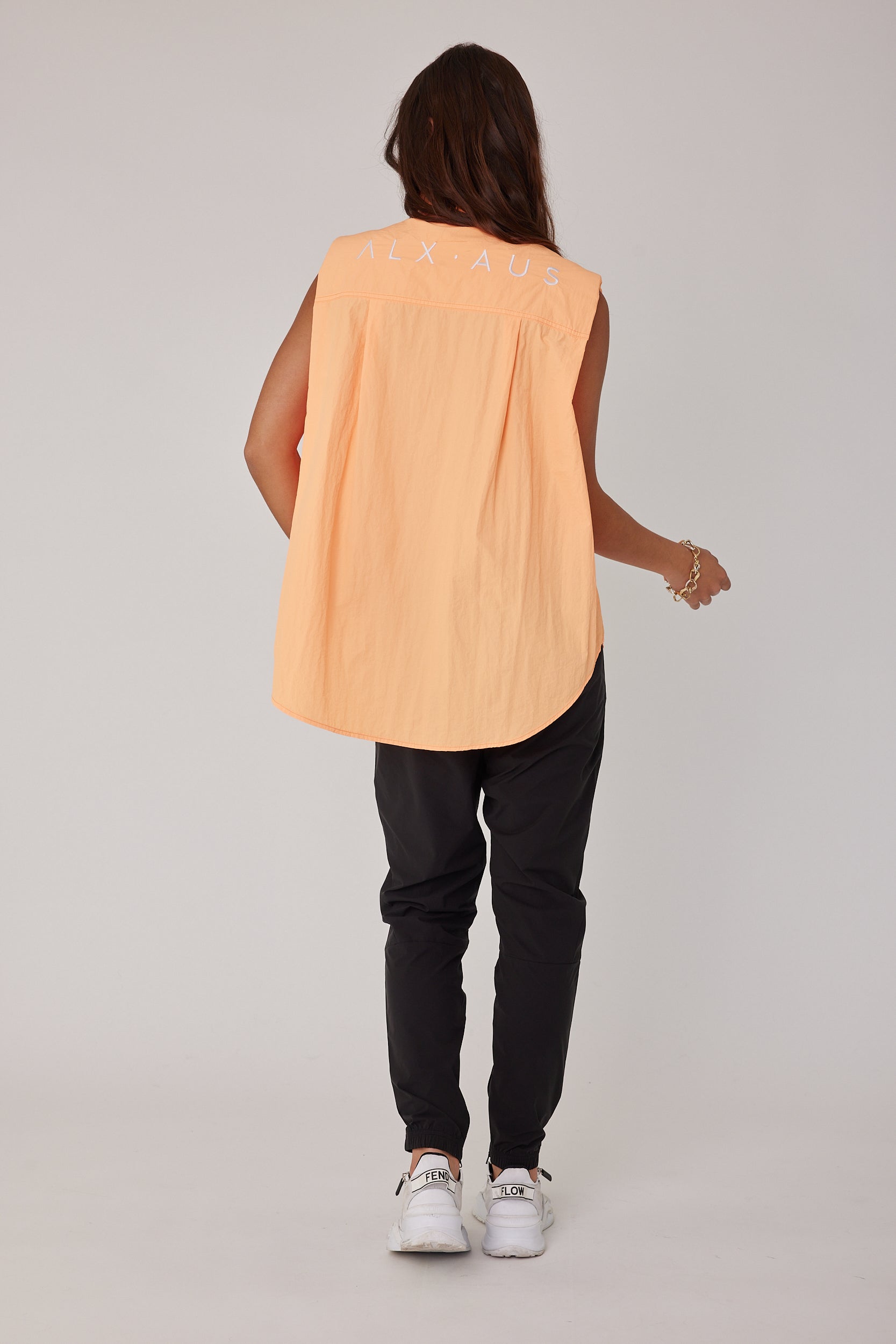 VERONICO Top Orange