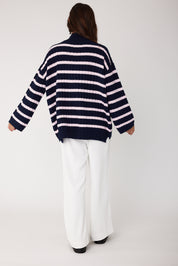 SONNY Navy Stripe