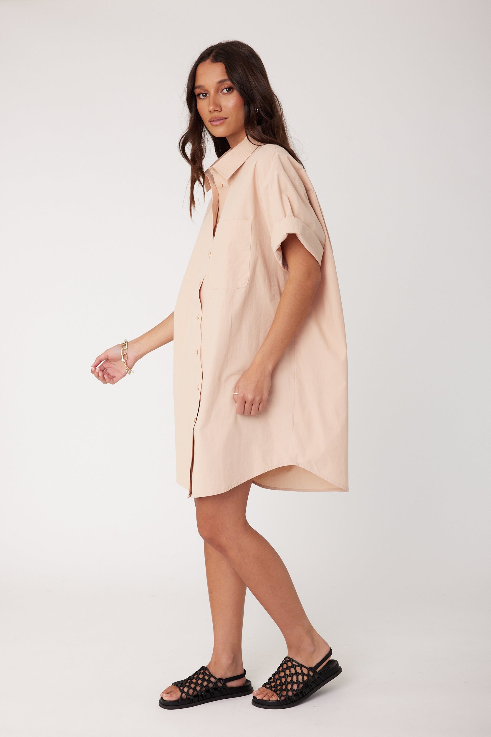 APEX Dress Beige