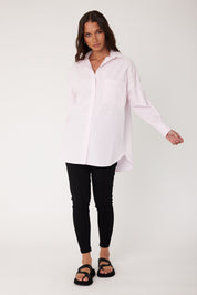 YASMIN Shirt Pink Stripe