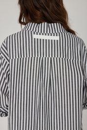 AUSTIN Shirt Black Stripe