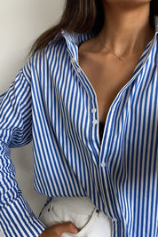 AUSTIN Shirt Blue Stripe