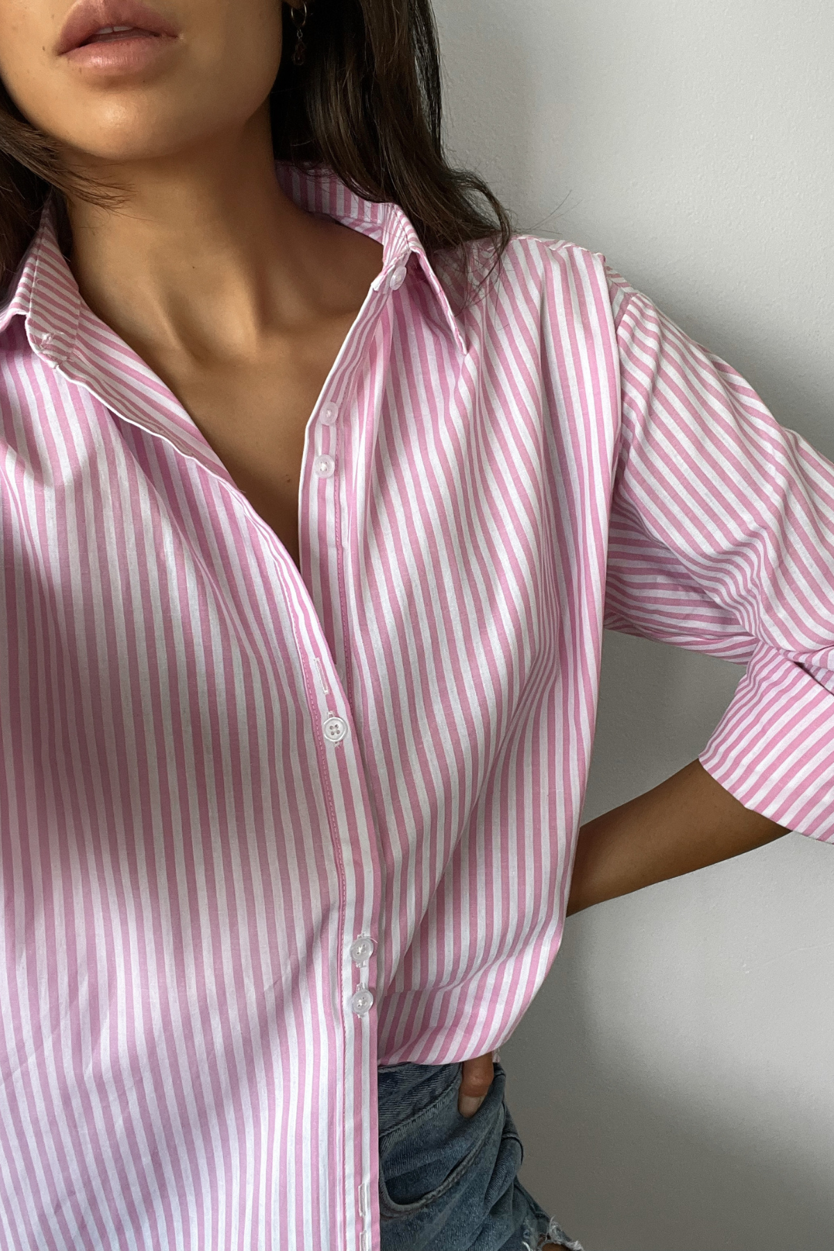 AUSTIN Shirt Pink Stripe