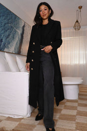 RUSSIAN Coat Black