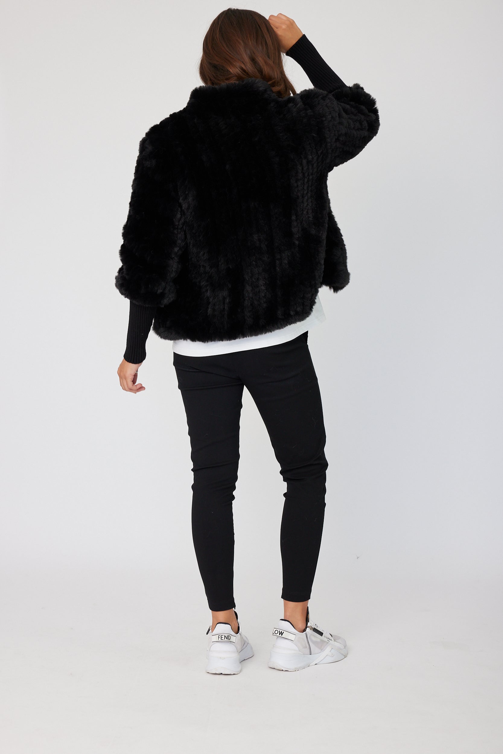 TETTO Faux Jacket Black