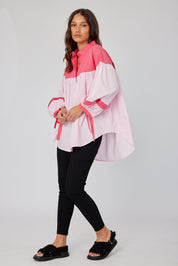 RENNOX Blouse Watermelon & Pink