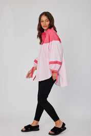 RENNOX Blouse Watermelon & Pink