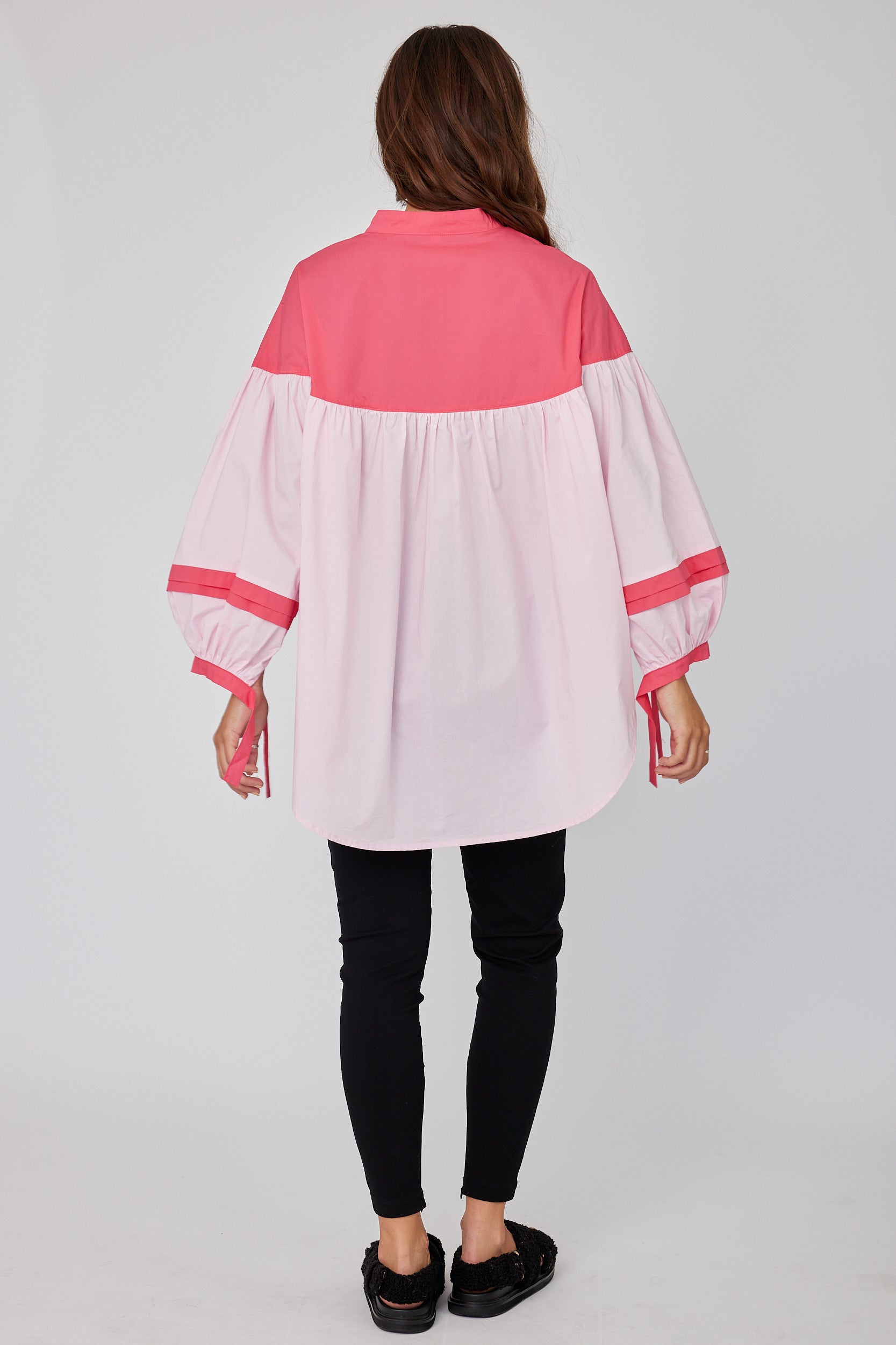 RENNOX Blouse Watermelon & Pink