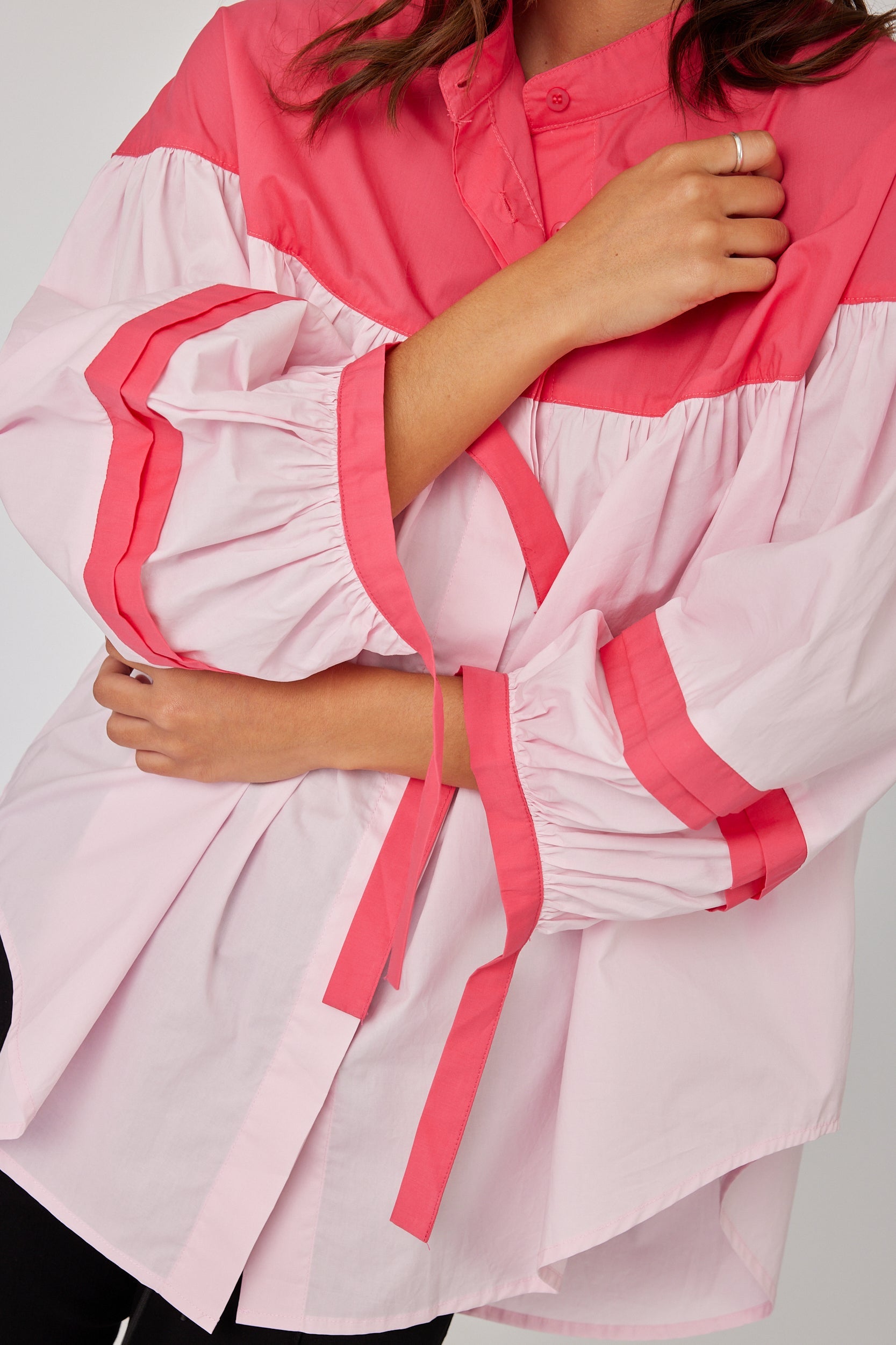 RENNOX Blouse Watermelon & Pink