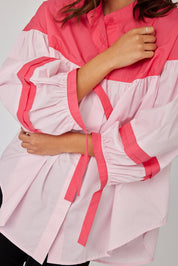 RENNOX Blouse Watermelon & Pink