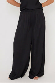 PIZZI Pants Black